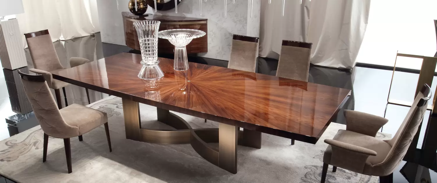 Coliseum Collection Brazilian Rosewood Table 